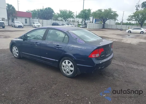 2008 Honda Civic Lx из США, поврежденный, VIN 1HGFA16598L059933